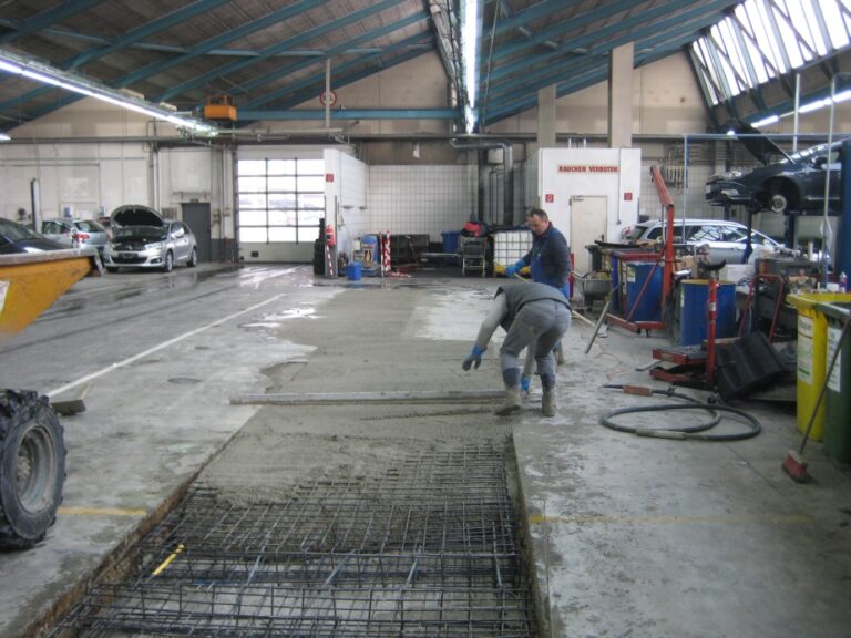 Monolithische Betonplatten